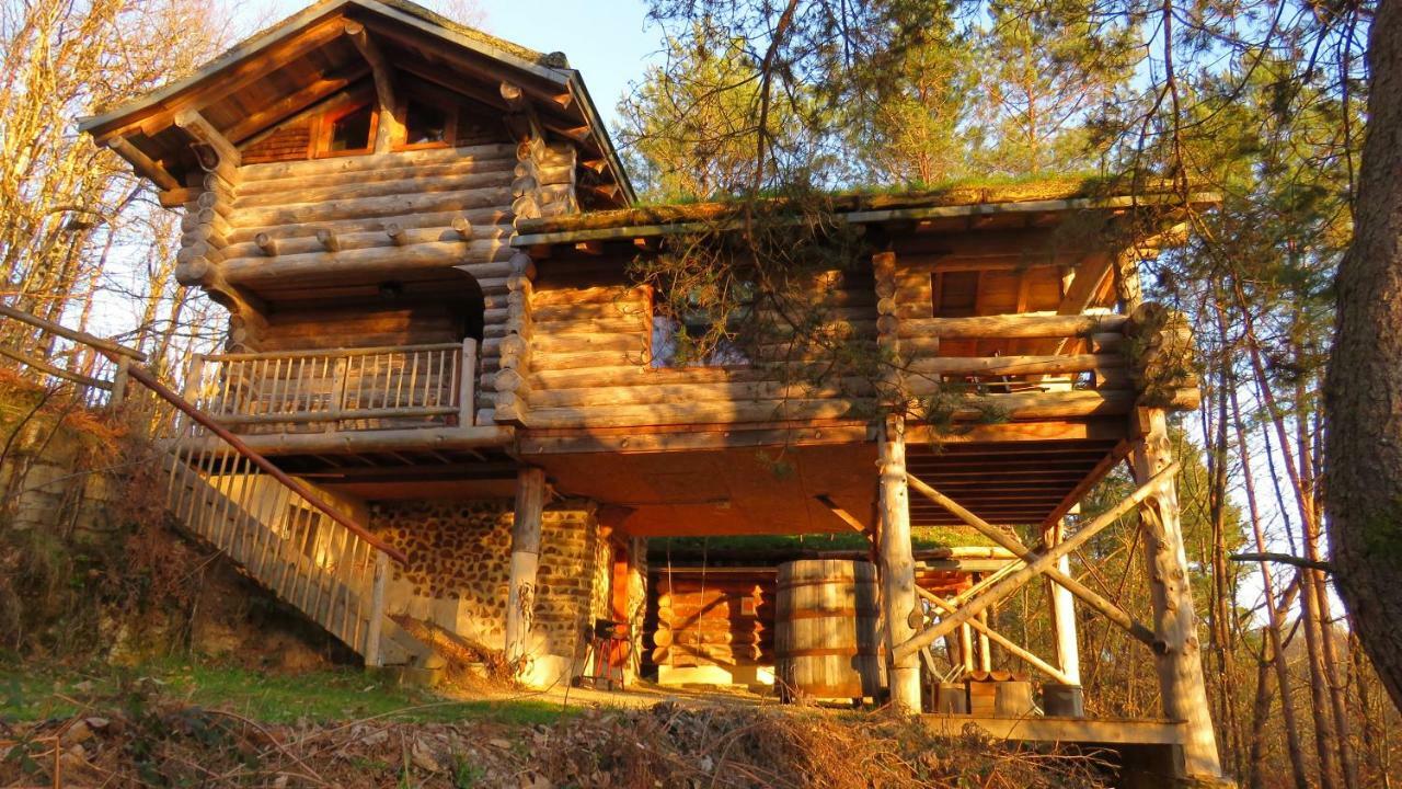 La cabane de Hans Saint-Martial-de-Gimel Extérieur photo
